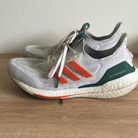 adidas gazelle silver green womens Miami Hurricanes adidas 2024 AlphaBoost V2 Shoes